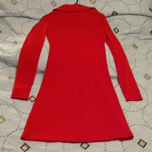 dvf front twist dress